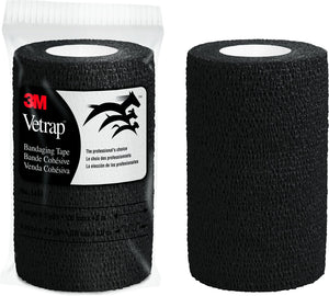 Bande de bandage 3M VetRap, noir, 4 po