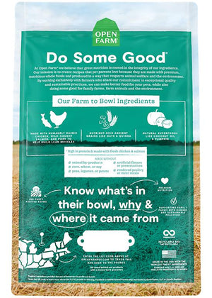 Open Farm Puppy Chicken, Salmon & Ancient Grains Recipe Dry Dog Food