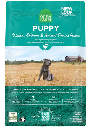 Open Farm Puppy Chicken, Salmon & Ancient Grains Recipe Dry Dog Food