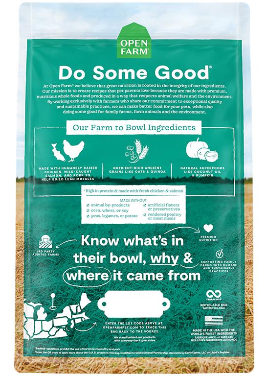Open Farm Puppy Chicken, Salmon & Ancient Grains Recipe Dry Dog Food