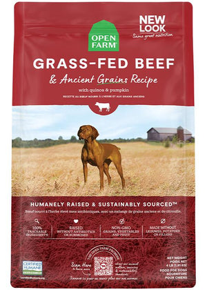 Open Farm Grass-Fed Beef & Ancient Grains Recipe Dry Dog Food