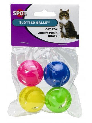 Ethical Pet Spot Slotted Balls Cat Toy