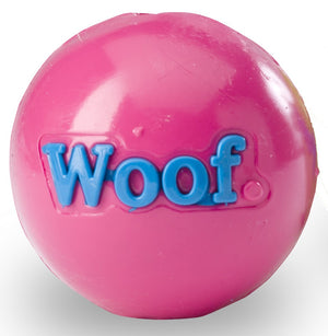 Planet Dog Orbee-Tuff Woof Ball Dog Toy, Pink