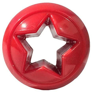 Planet Dog Orbee-Tuff Nooks Star Interactive Dog Toy, Red