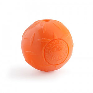 Planet Dog Orbee-Tuff Diamond Plate Ball Dog Toy, Orange