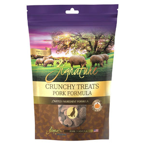 Zignature Pork Formula Crunchy Dog Treats, 12-oz