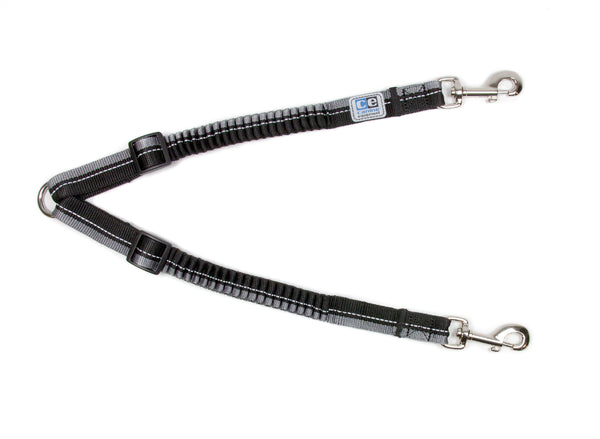 RC Pets Coupleur Ï  bungee pour chiens, Noir, 1-pouce