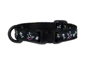 RC Pets Kitty Breakaway Cat Collar, Doodle Cats, 8-10-in