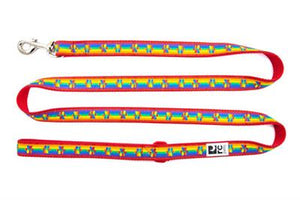 RC Pets Dog Leash, Rainbow Paws