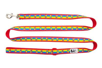 RC Pets Laisse de à motifs, Pattes arc-en-ciel
