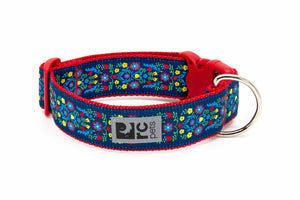 RC Pets Wide Clip Dog Collar, Feeling Folksy