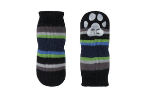 RC Pets Pawks Dog Socks, Stripe Blue
