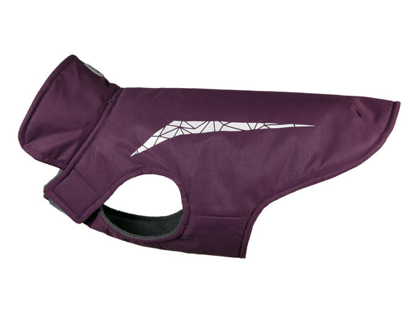 RC Pets Cascade Dog Coat, Plum Purple