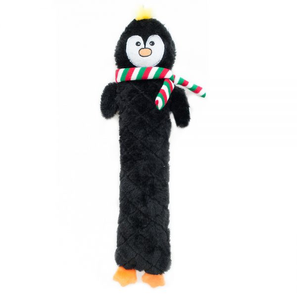 ZippyPaws Holiday Jiggler Penguin Dog Toy