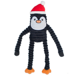 ZippyPaws Holiday Crinkle Penguin Dog Toy