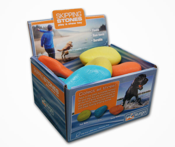 Kurgo Skipping Stones Dog Toy, Color Varies