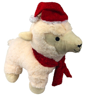 Petlou Christmas Lamb Dog Toy