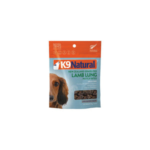 K9 Natural Lamb Lung Protein Bites Air-Dried Dog Treats