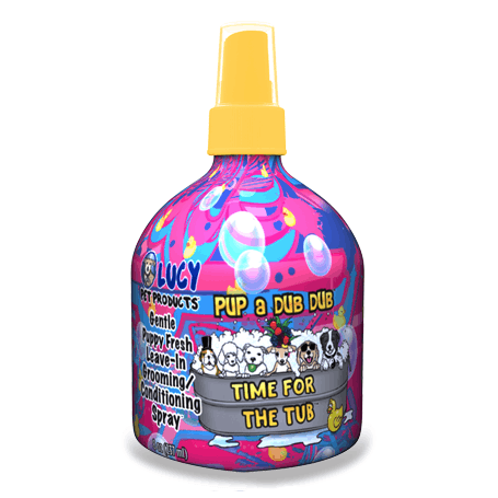 Lucy Pet PupaDubDub Leave-in Dog Conditioner, 8-oz