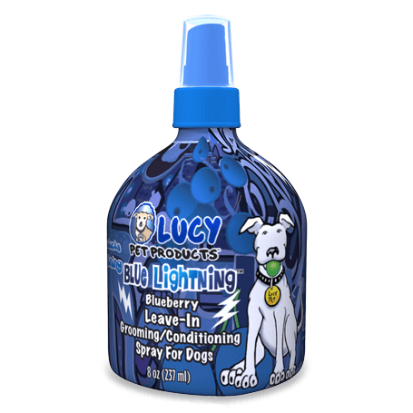 Lucy Pet Blue Lightning Leave-in Dog Conditioner, 8-oz