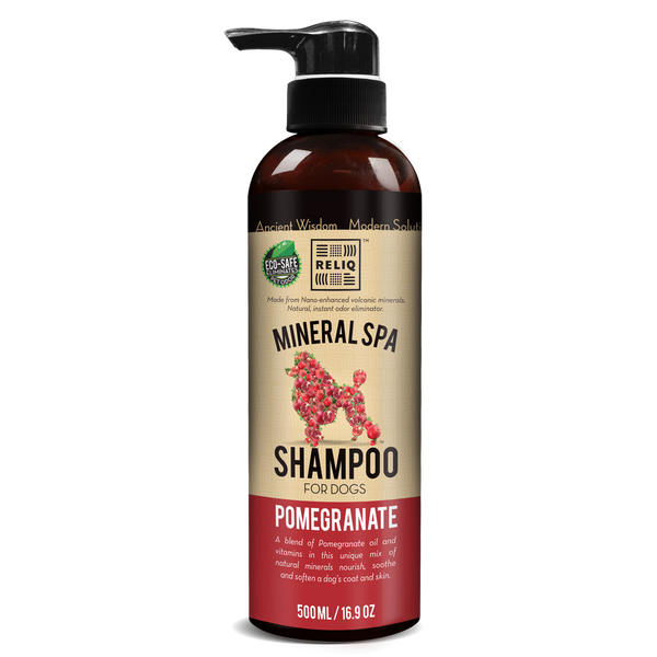 Reliq Shampooing pour chien à la grenade, 16,9 oz