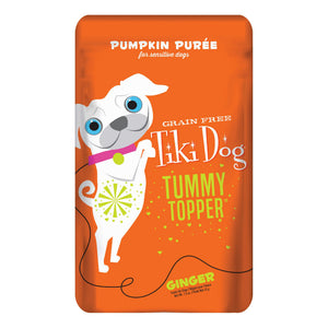 Tiki Dog Tummy Topper Pumpkin Puree & Ginger Dog Treat