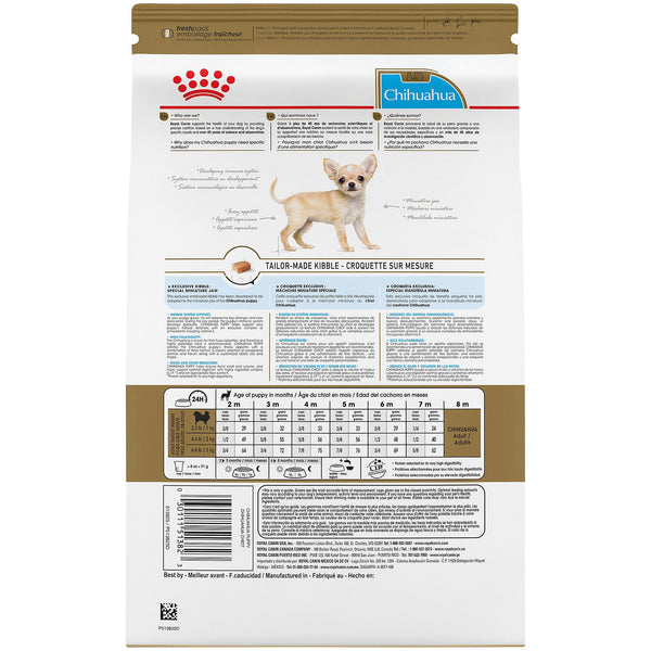 Royal Canin Breed Health Nutrition Chihuahua Puppy Dry Dog Food, 2.5-lb