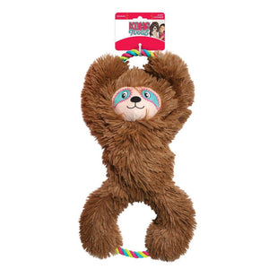 KONG Tuggz Sloth Dog Toy