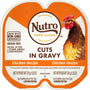Nutro Perfect Portions Nourriture humide sans céréales en barquettes recette Poulet en sauce pour chats