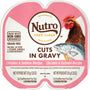 Nutro Perfect Portions Grain-Free Cuts in Gravy Chicken & Salmon Recipe Cat Food Trays