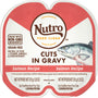 Nutro Perfect Portions Grain-Free Cuts in Gravy Salmon Recipe Cat Food Trays