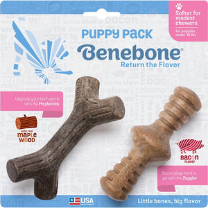 Benebone Puppy Pack Dog Chew Toys