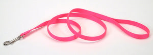 Coastal Laisse en nylon simple, rose néon