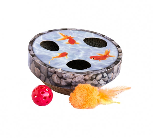Outward Hound Hide & Seek Wobble Pond Cat Toy