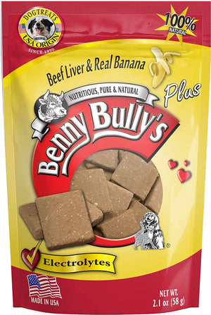 Benny Bully's Liver Plus Beef Liver & Real Banana Freeze-Dried Dog Treats