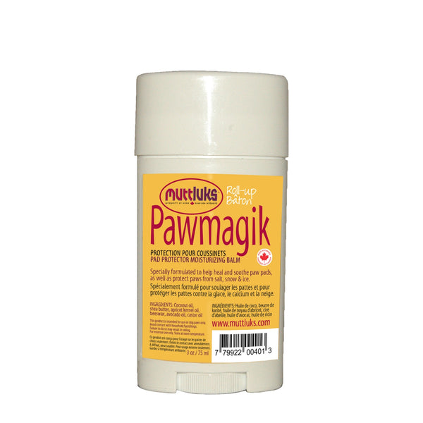 Muttluks Pawmagik Paw Balm Roll-Up Moisturizer for Dogs, 2.6-oz