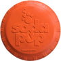SodaPup Bottle Top Flyer Dog Toy, Orange Squeeze