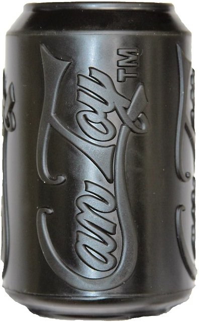SodaPup Magnum Can Dog Toy, Black