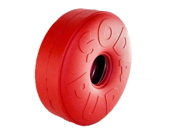 SodaPup Life Saver Dog Toy, Red, Large