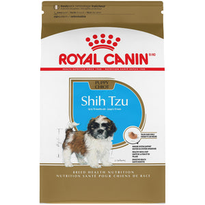 Royal Canin Breed Health Nutrition Shih Tzu Puppy Dry Dog Food, 2.5-lb