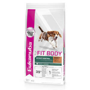 Eukanuba Adult Medium Breed Fit Body Weight Control Dry Dog Food