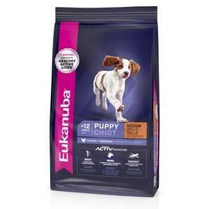 Eukanuba Puppy Medium Breed Chicken Dry Dog Food