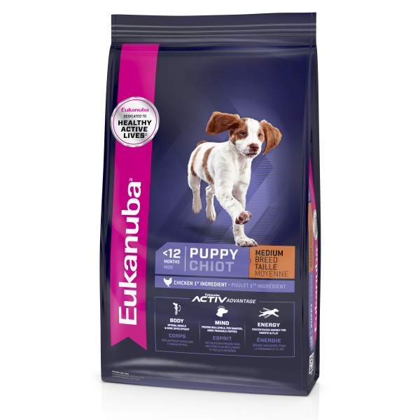 Eukanuba Puppy Medium Breed Chicken Dry Dog Food