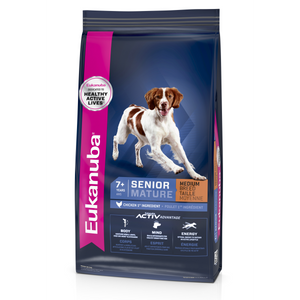 Eukanuba Senior Medium Breed Chicken Dry Dog Food