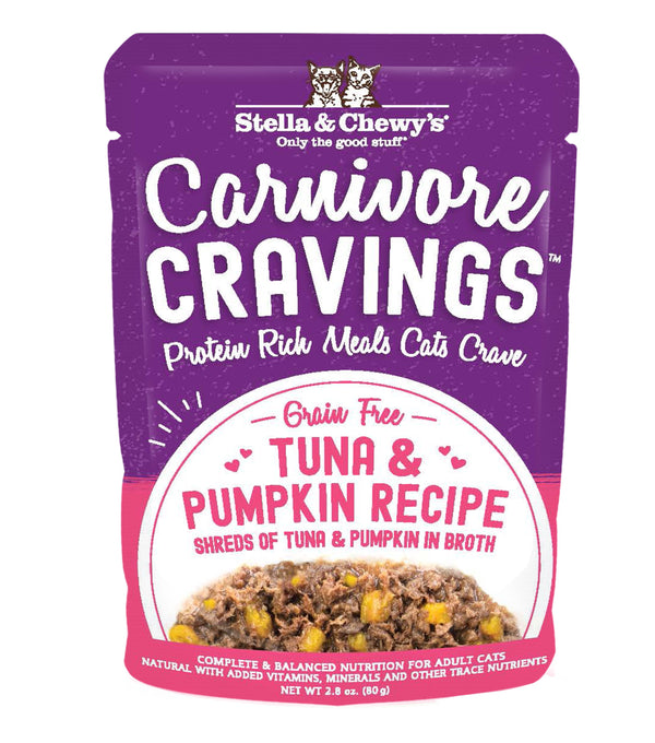 Stella & Chewy's Carnivore Cravings Nourriture humide au thon et citrouille pour chats