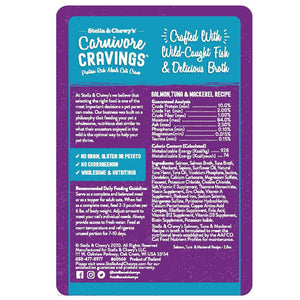 Stella & Chewy's Carnivore Cravings Nourriture humide saumon, thon et maquereau pour chats