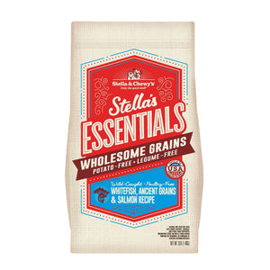 Stella & Chewy's Essentials Grains complets poisson blanc, saumon et grains anciens Croquettes pour chiens
