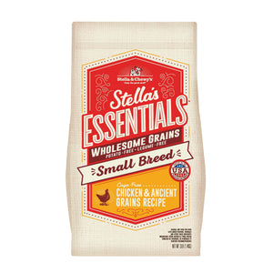 Stella & Chewy's Essentials Grains complets poulet et grains anciens Croquettes pour petites races