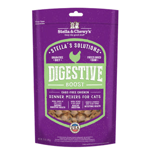 Stella & Chewy's Stella's Solutions Boost digestif poulet Topping cru lyophilisé pour chats