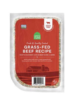 Open Farm Gently Cooked Grass-Fed Beef Recipe Frozen Dog Food